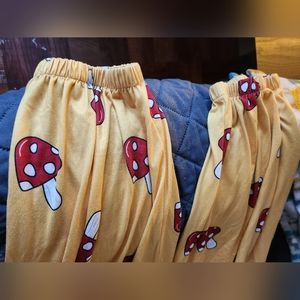 Mushroom print lounge pant